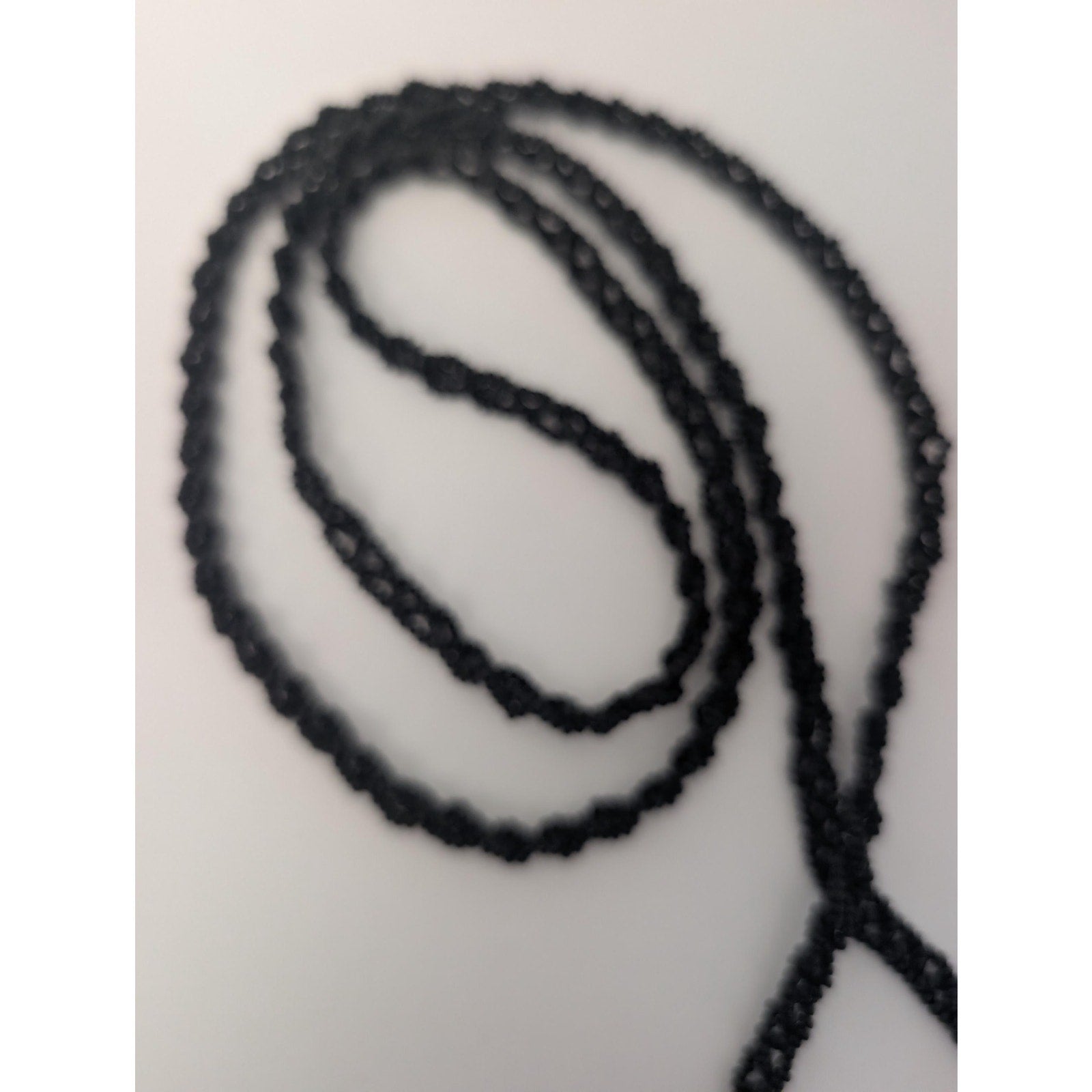 Vintage Round Beaded Crossbody Bag Black Sunburst Bugle Bead Evening Purse