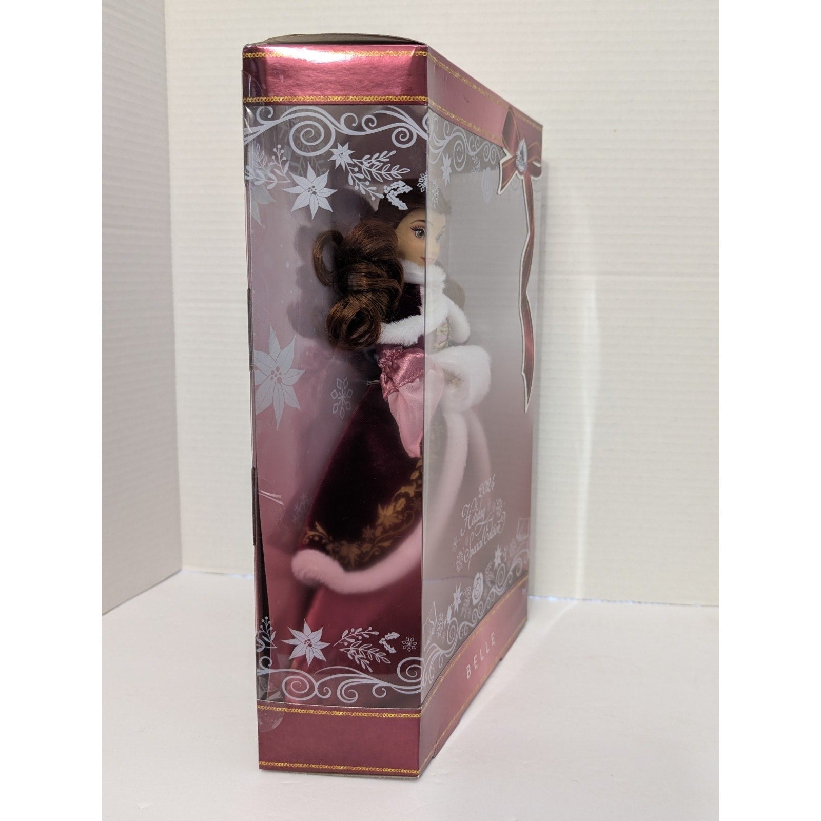 Disney Parks Beauty and the Beast Belle 2024 Holiday Special Edition Doll