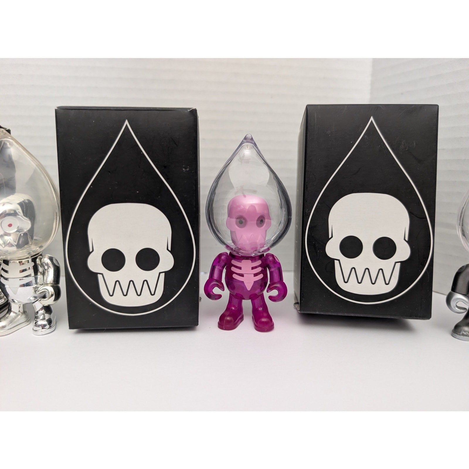Jamungo Blow Up Dolls Skulbud Vinyl Figure Lot Ferg x VanBeater 2007