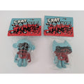 VanBeater CrappyCat Crap Zombie Vinyl Figure Set Monkey & Cat Unacat 2012