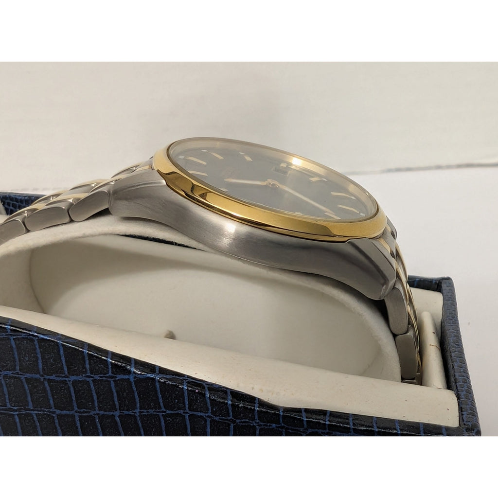 Citizen Eco-Drive Men's Two-Tone Solar Powered Watch  J165-S091241