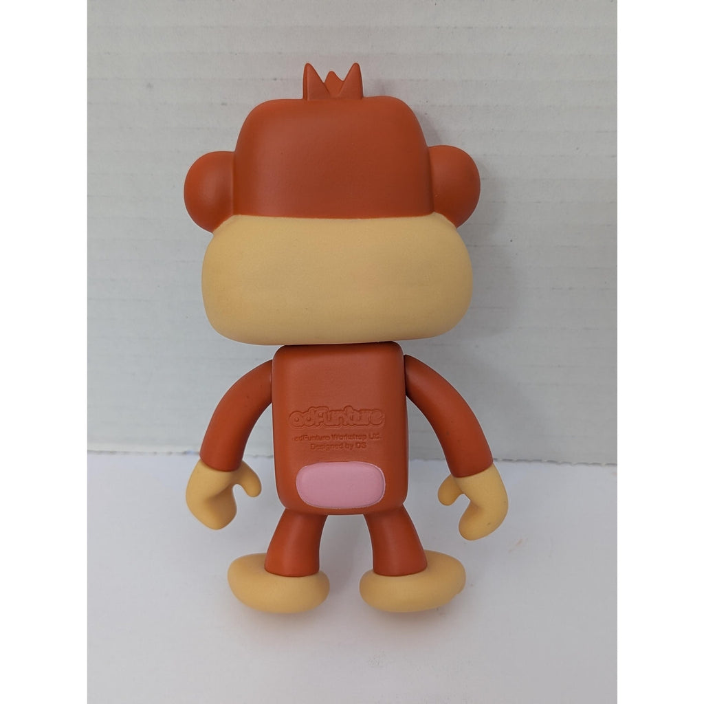 adFunture Workshop G3 Monkeybusiness Orange Vinyl Figure Blue Eyes Designer Toy 2002