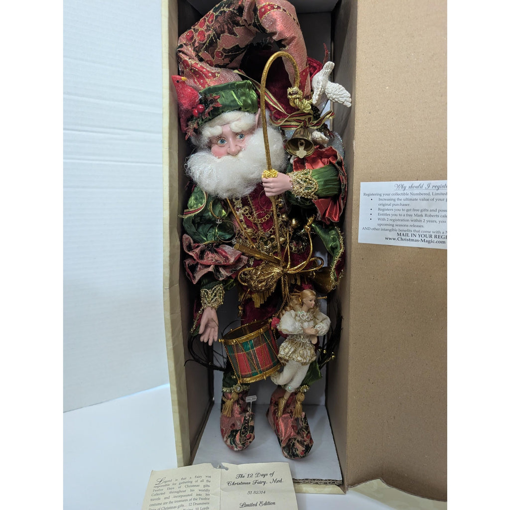 Mark Roberts 12 Days of Christmas Fairy Limited Edition Medium #2557 of 5000