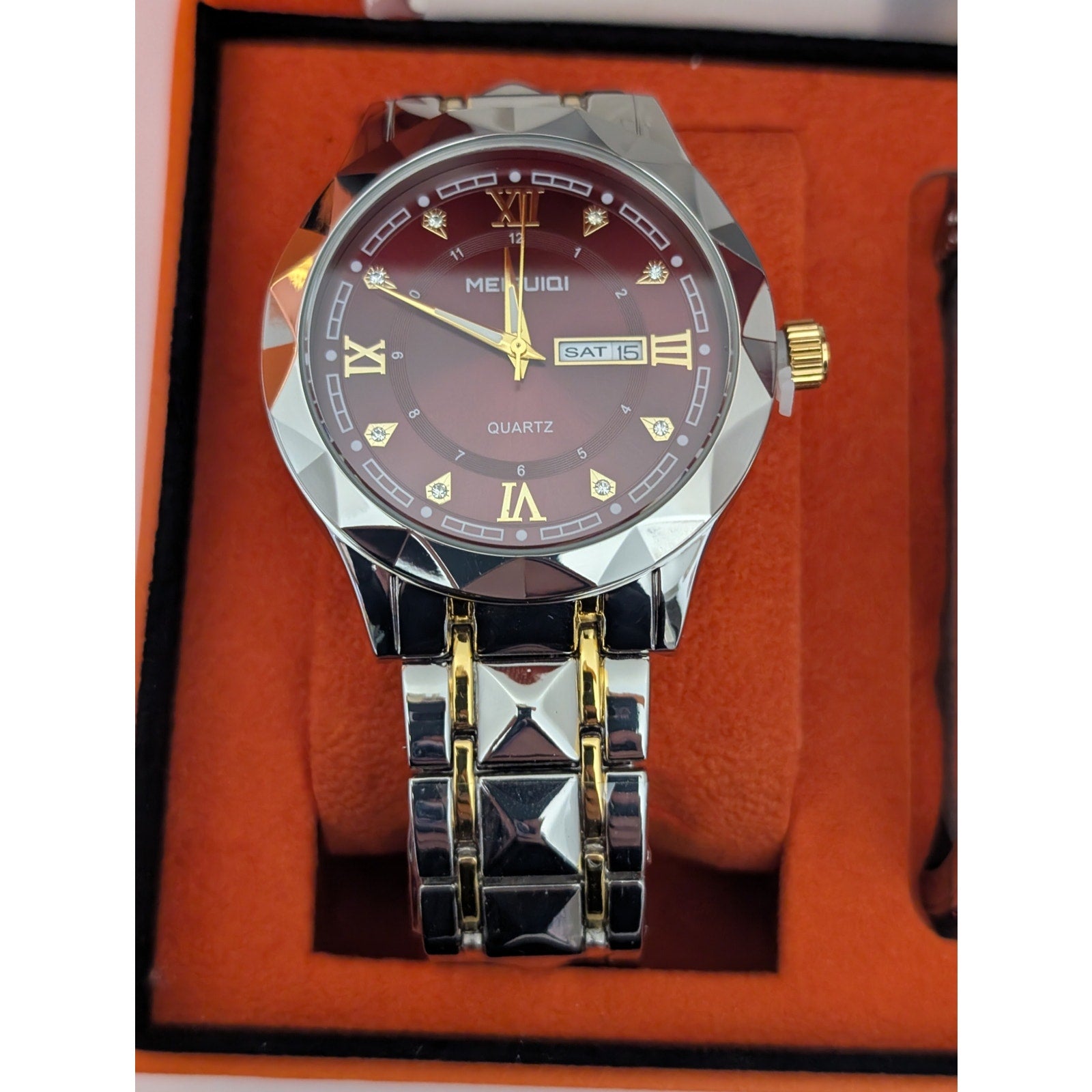Meiruiqi Men's & Women's His & Hers Watch Set with Women's Snake Watch & Jewelry