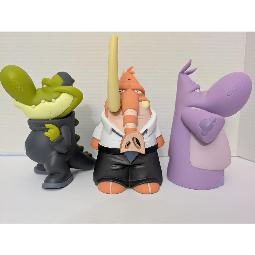 2006 Sam Fout x Play Imaginative Project Neptoon Vinyl Figures - Gort, Elliot, Hippo