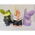 2006 Sam Fout x Play Imaginative Project Neptoon Vinyl Figures - Gort, Elliot, Hippo
