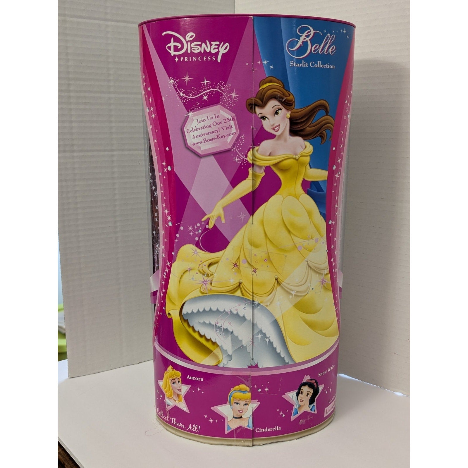 2006 Disney Beauty & The Beast Belle Brass Limited Ed Starlit Collection 25 Ann