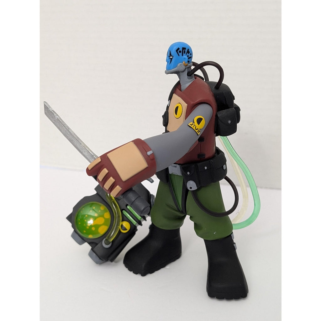 Four Horsemen Studios Magma CORPS Blue Face Action Figure Katana 2005