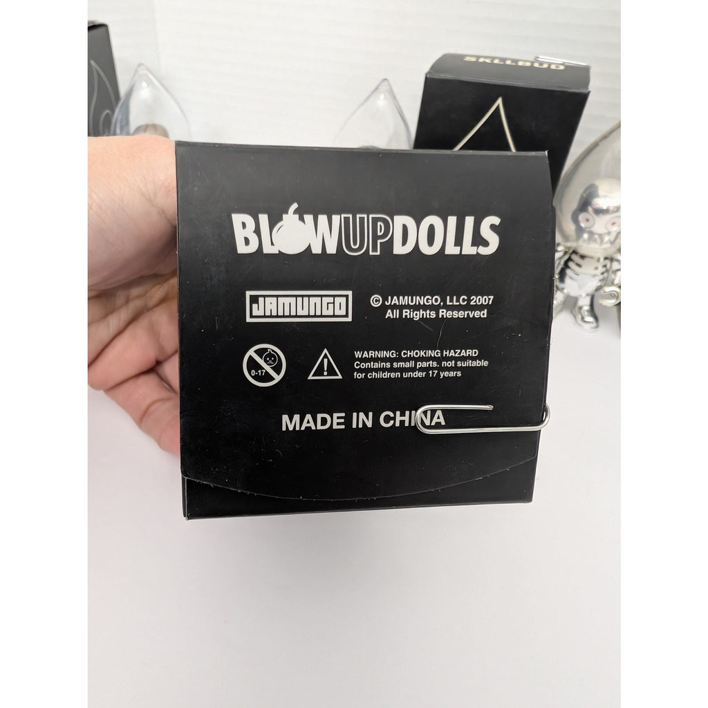 Jamungo Blow Up Dolls Skulbud Vinyl Figure Lot Ferg x VanBeater 2007