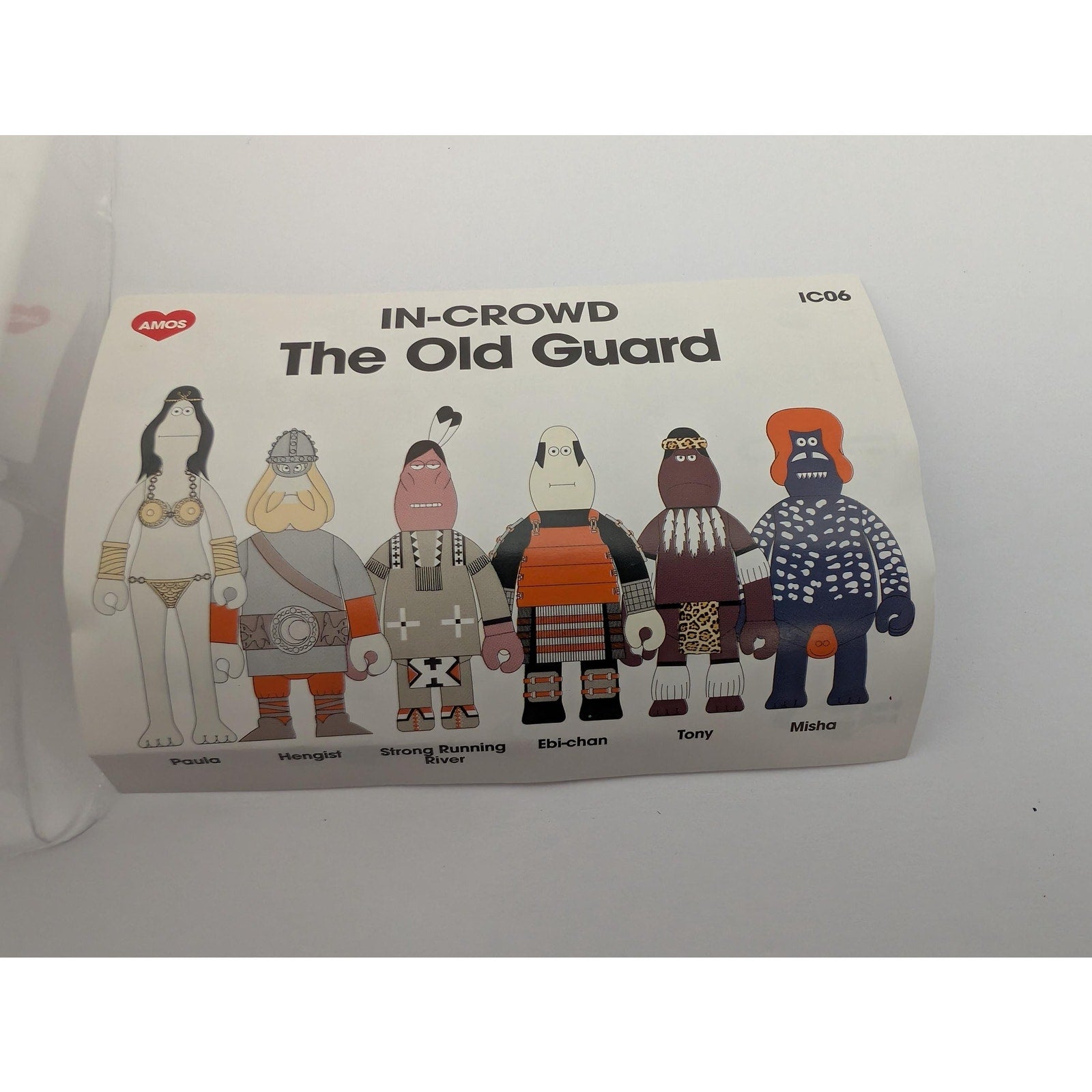 Amos Novelties In-Crowd "The Old Guard" Tony Vinyl Figure James Jarvis Rare
