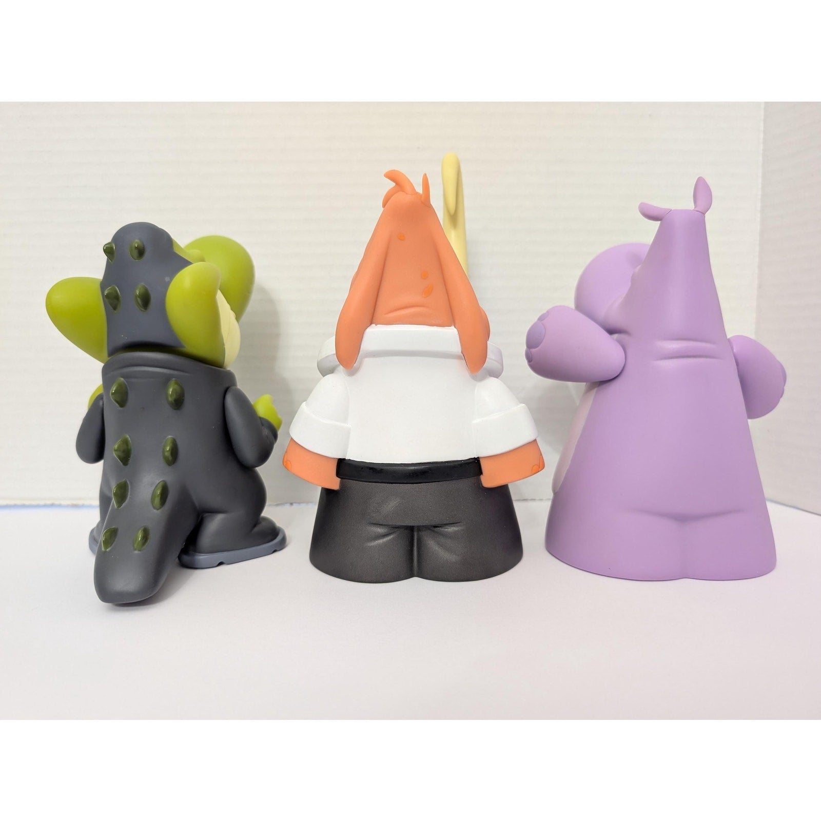 2006 Sam Fout x Play Imaginative Project Neptoon Vinyl Figures - Gort, Elliot, Hippo