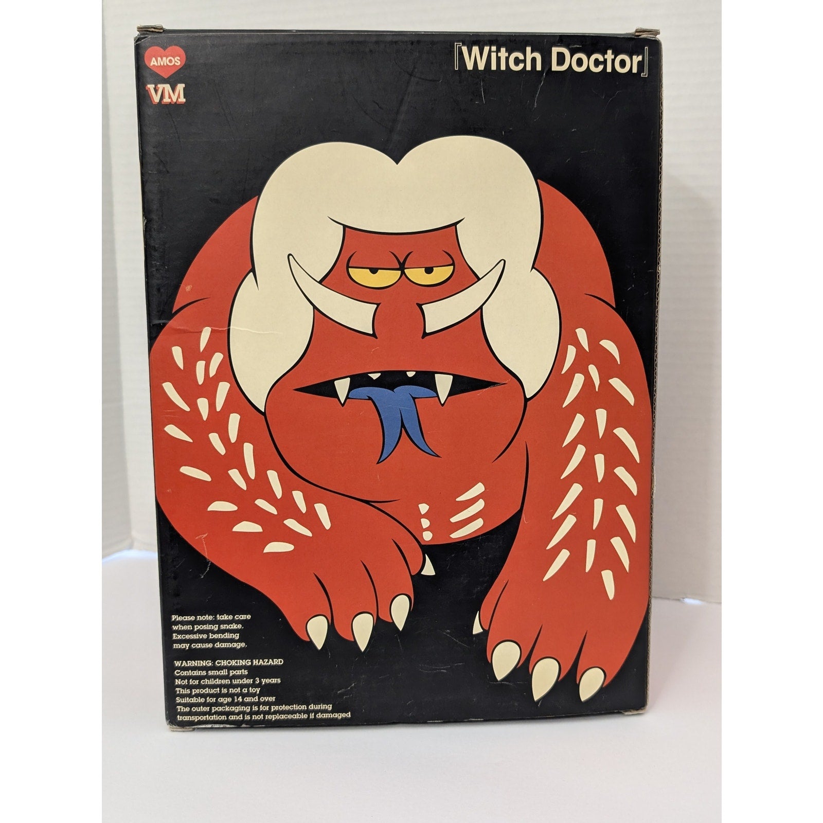 Amos Toys James Jarvis Witch Doctor Vinyl Figure VM Series London 2007 Rare