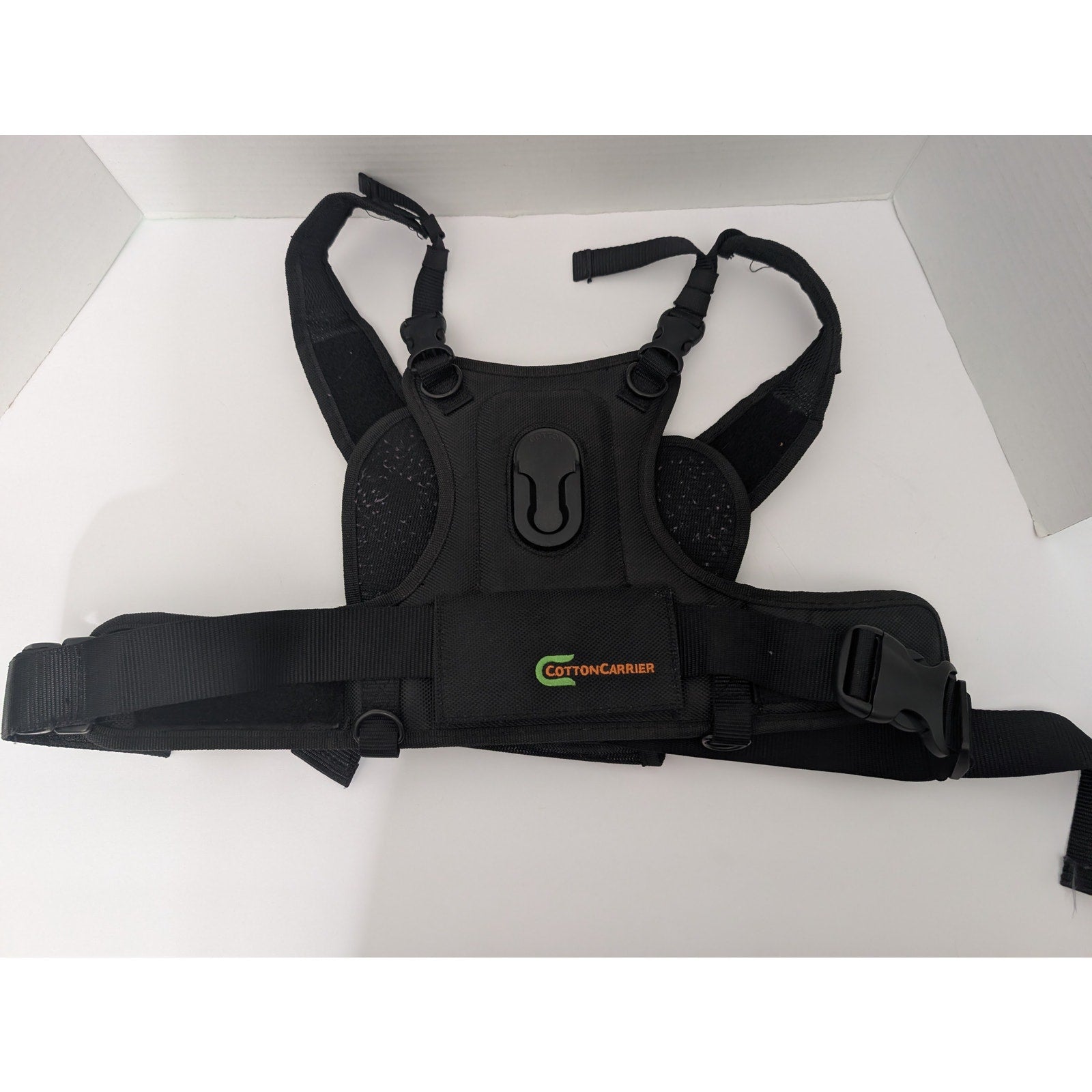 Cotton Carrier Camera Harness System Black Dual Shoulder Vest Strap