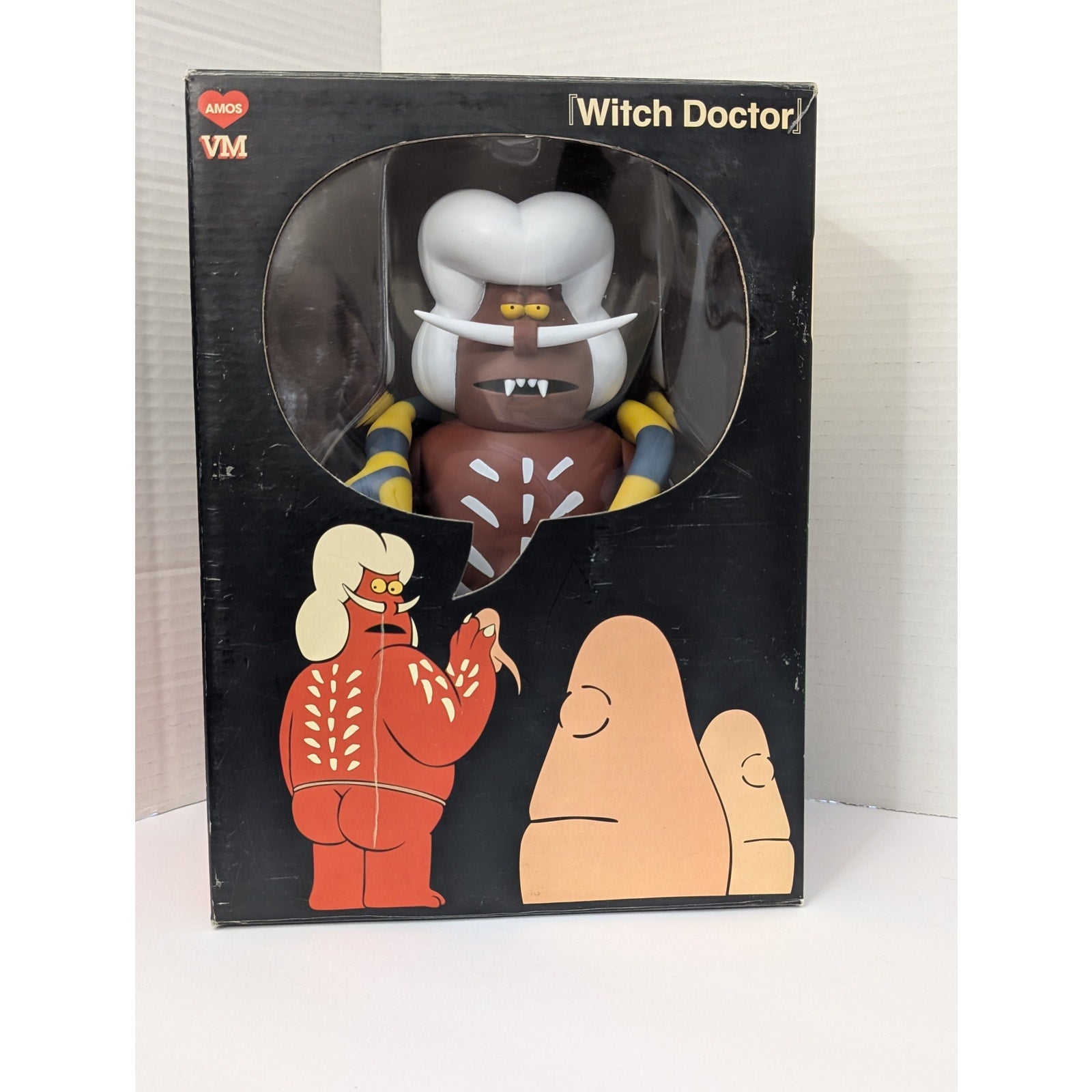 Amos Toys James Jarvis Witch Doctor Vinyl Figure VM Series London 2007 Rare