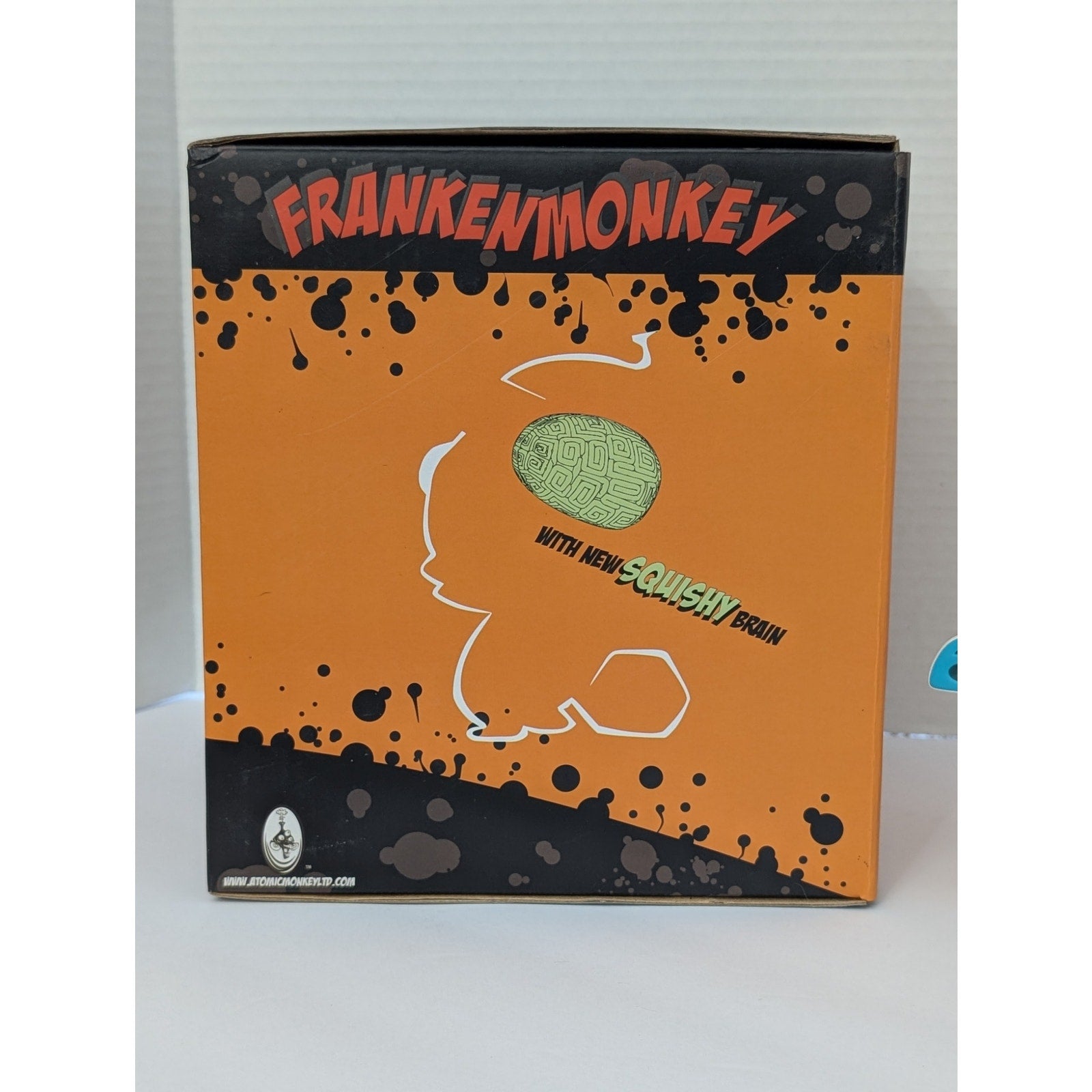 Atomic Monkey 2010 FrankenMonkey White & Blue Vinyl Figure Roberto Jauregui