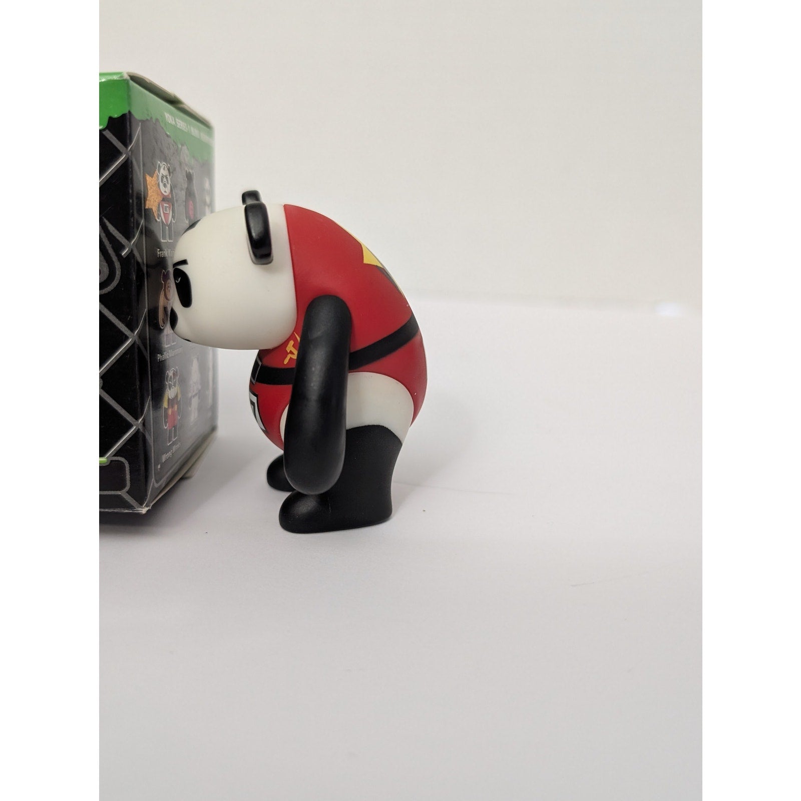 Adfunture Yoka Series 1 Frank Kozik Signed Panda Vinyl Figure 2008 Rare