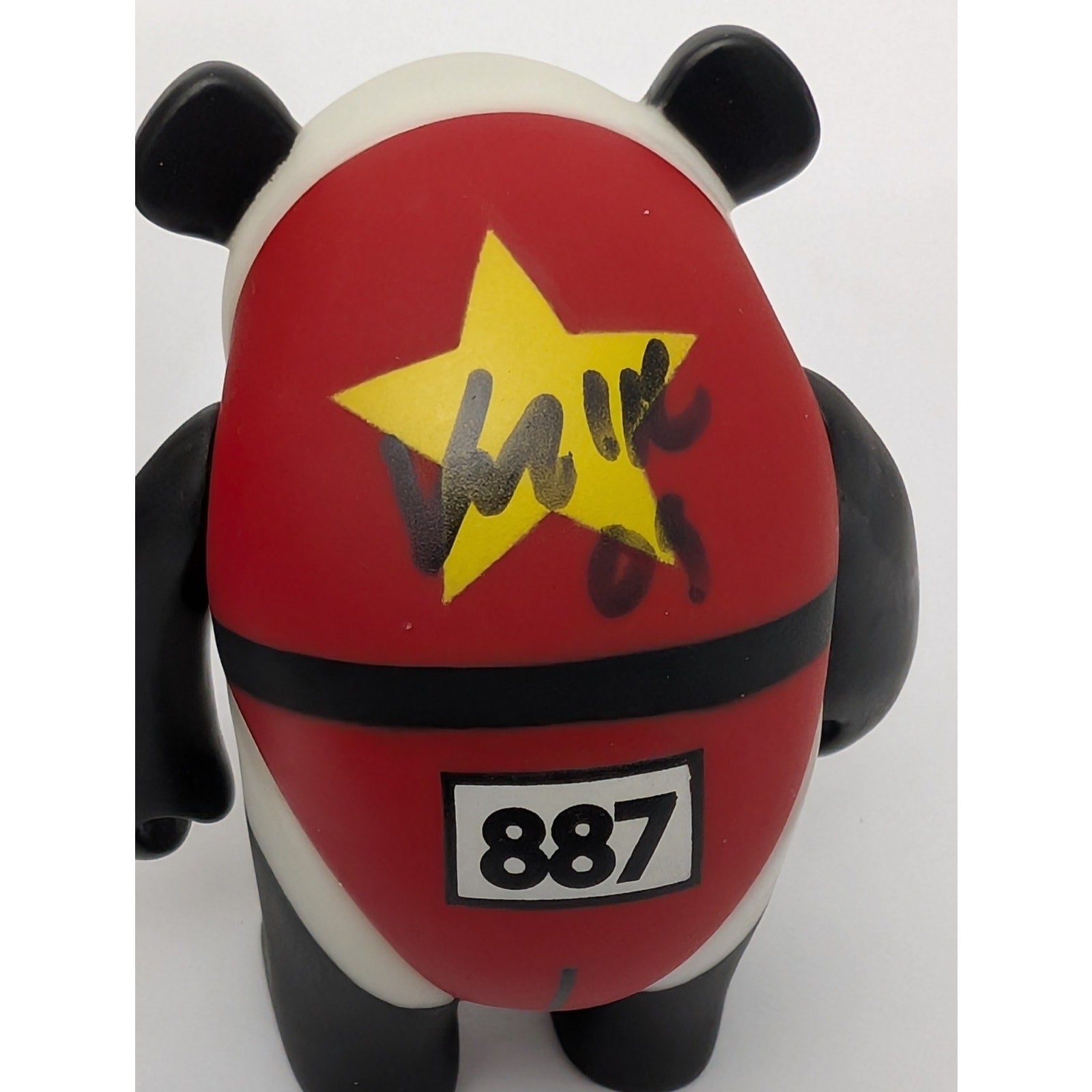 Adfunture Yoka Series 1 Frank Kozik Signed Panda Vinyl Figure 2008 Rare