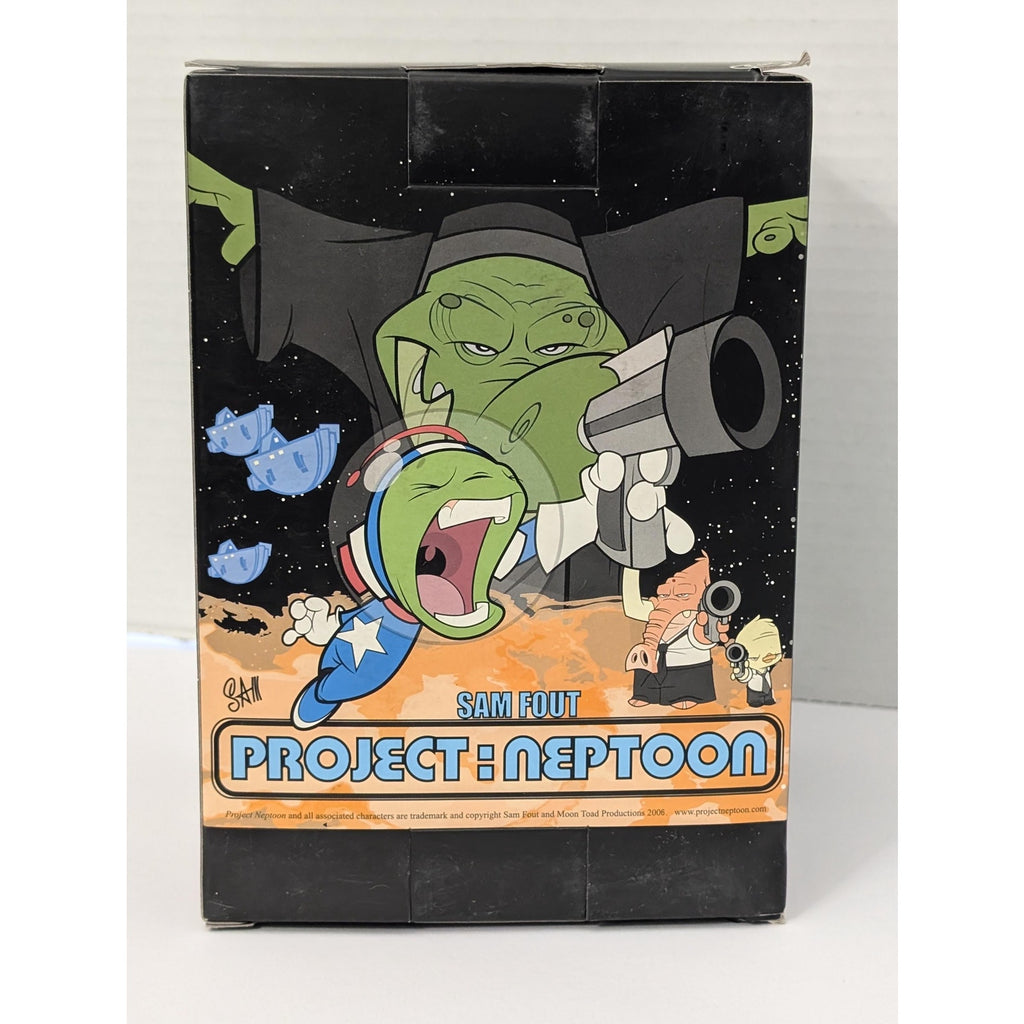 Sam Fout Project Neptoon Number One Duck Vinyl Figure Playstix 2006 Rare