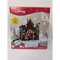 Disney Christmas Toy Shop Light Up House with Music & Sound Mickey Goofy Donald