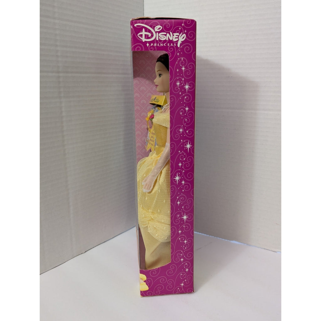 Disney Charming Princess Belle Doll Beauty and the Beast w/ Charms 2003 Mattel