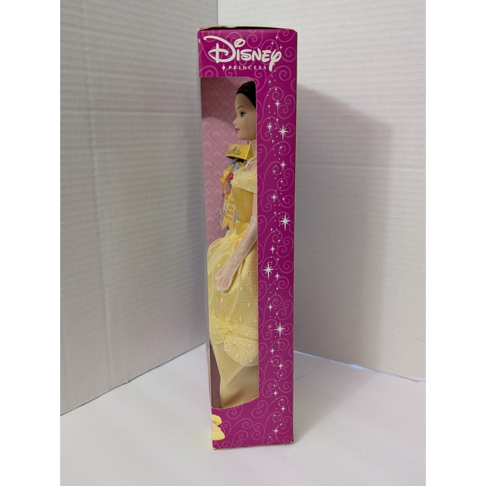 Disney Charming Princess Belle Doll Beauty and the Beast w/ Charms 2003 Mattel