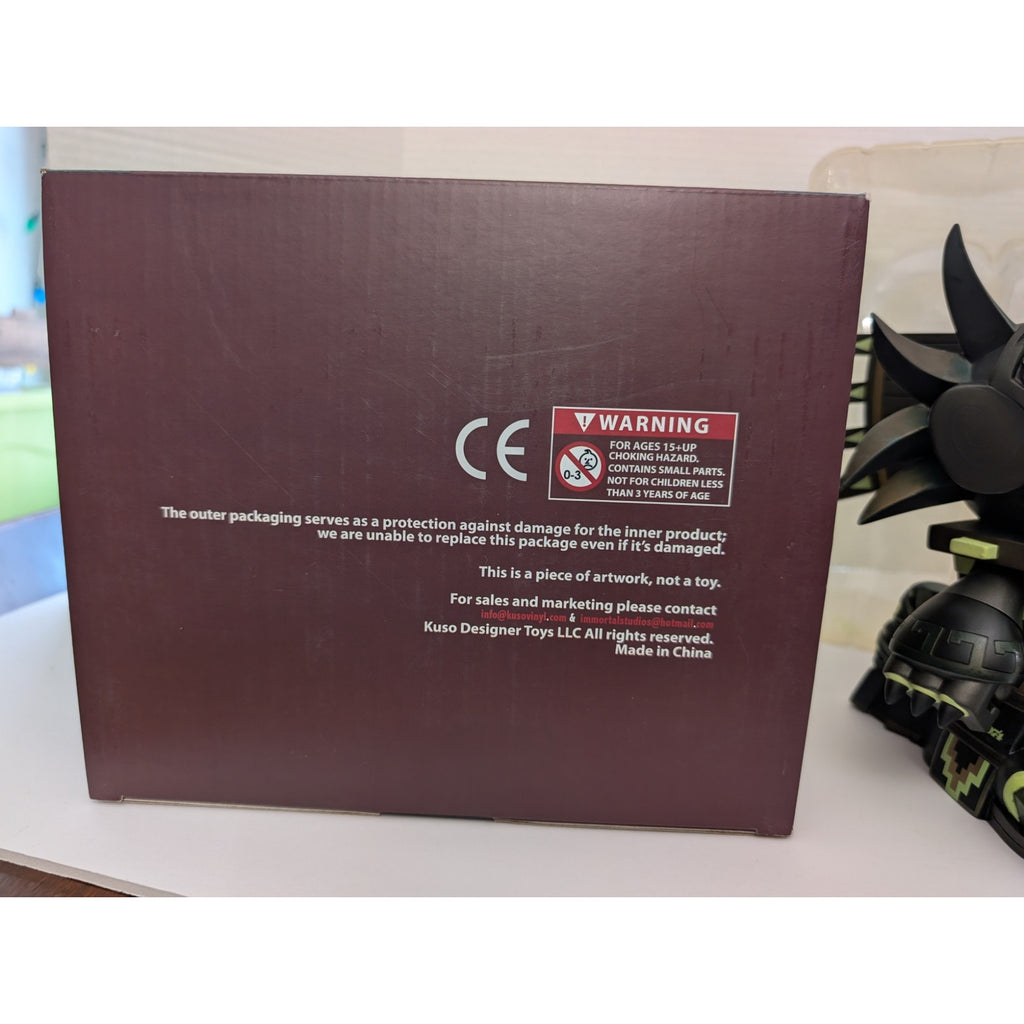 Signed Jesse Hernandez X Hydro74 Death Serpent Ghost Edition Glow in the Dark Vinyl Figure