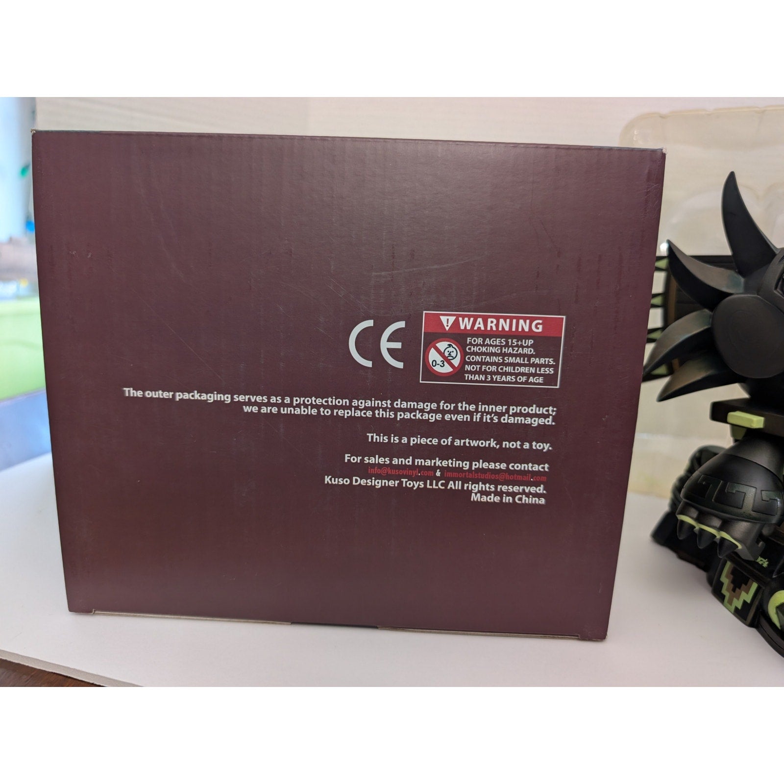 Signed Jesse Hernandez X Hydro74 Death Serpent Ghost Edition Glow in the Dark Vinyl Figure