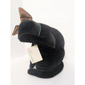 Vintage 1979 Jamie M. Greenebaum Black Velveteen Cat Lady Slipper Designs