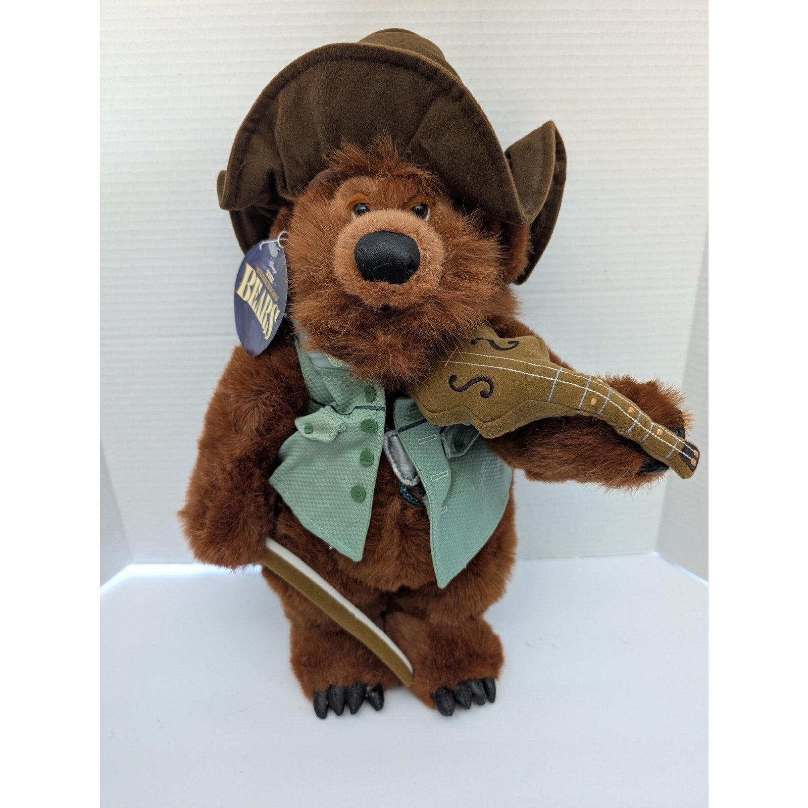 Rare Country Bears Disney Plush Lot of 6 Vintage Jamboree Bears with Musical Instruments