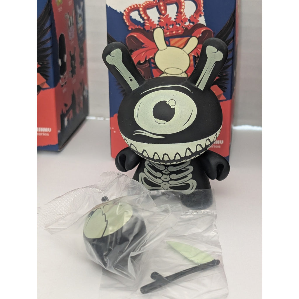 Kidrobot UK Dunny Series 2008 Vinyl Figure Lot of 5 with Original Boxes