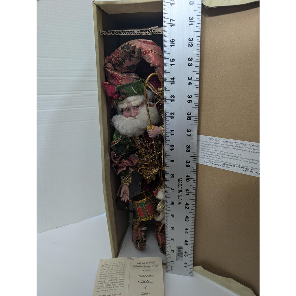 Mark Roberts 12 Days of Christmas Fairy Limited Edition Medium #2557 of 5000