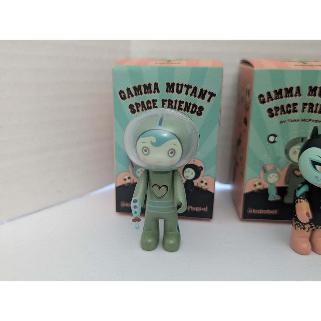 Kidrobot Tara McPherson Gamma Mutant Space Friends Lot of 6 Vinyl Figures with Boxes