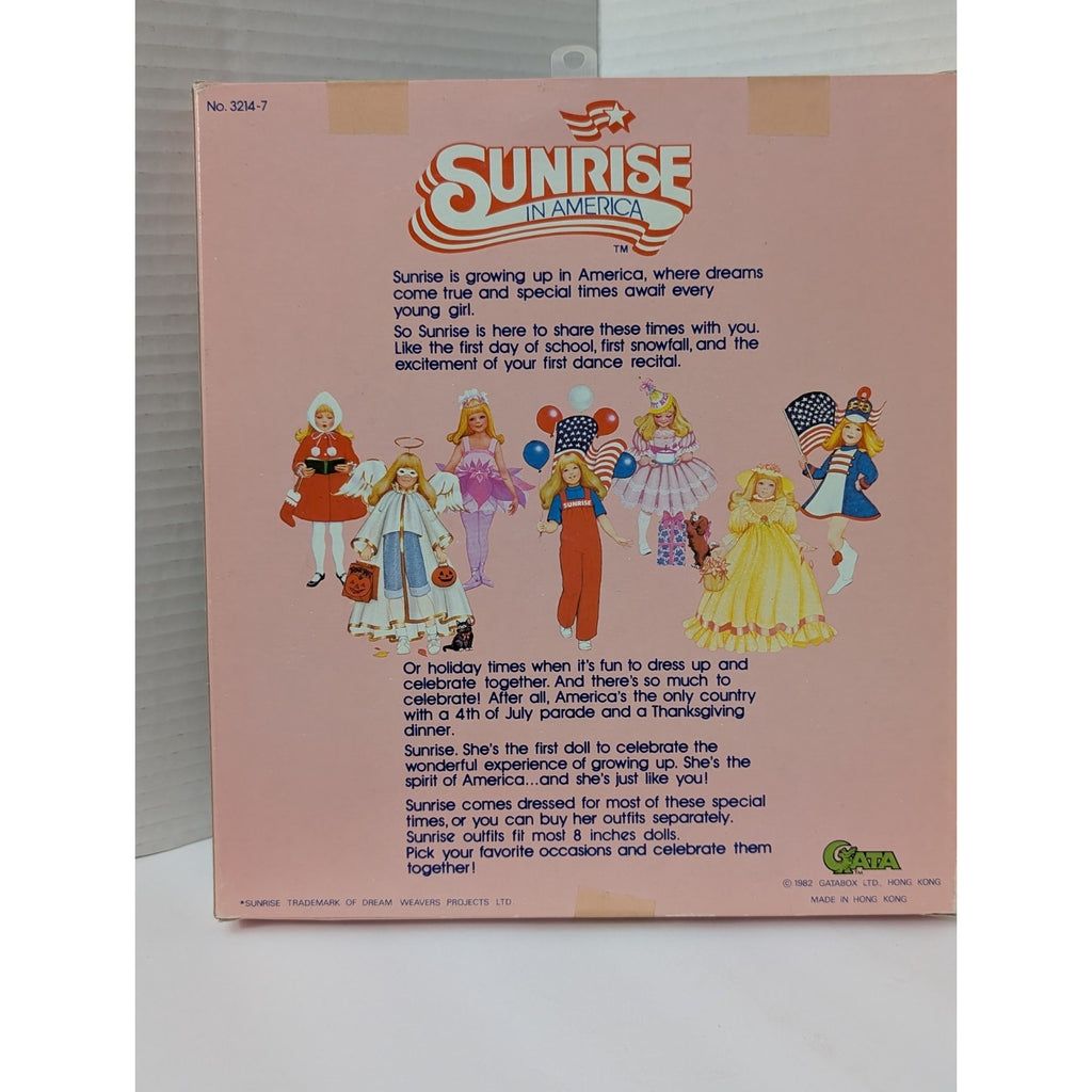 Vintage 1982 Sunrise in America Easter Sunday Doll Outfit Gatabox Ltd NIB Rare