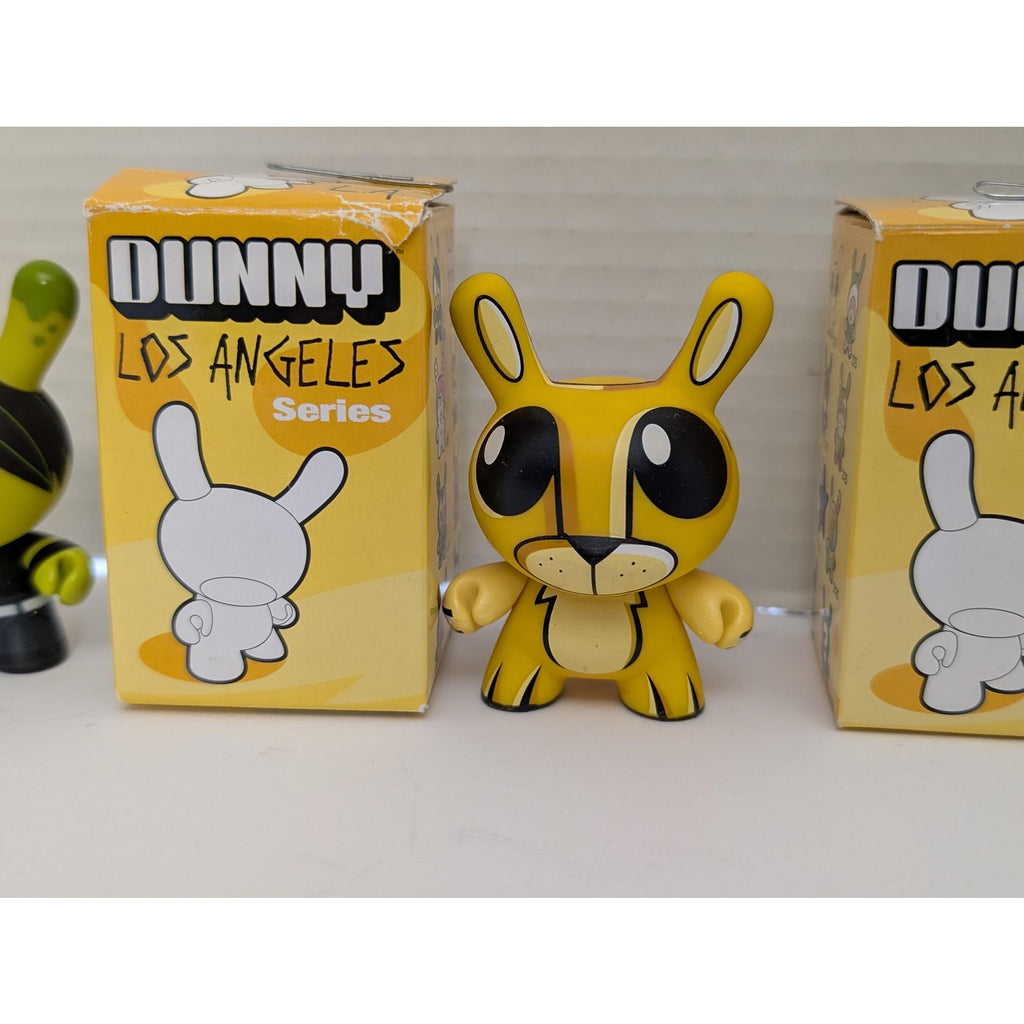 Kidrobot Dunny LA Series Vinyl Figure Lot Joe Ledbetter Tara McPherson 2006